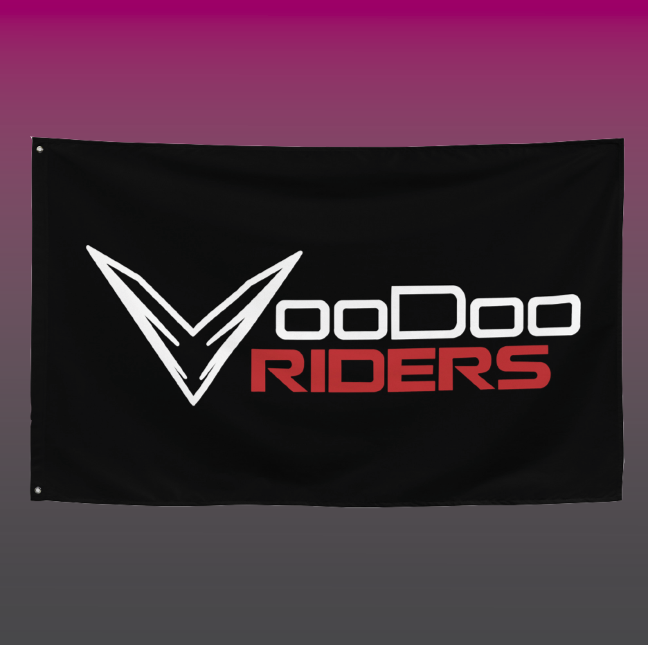 VooDoo Riders Flag - Red