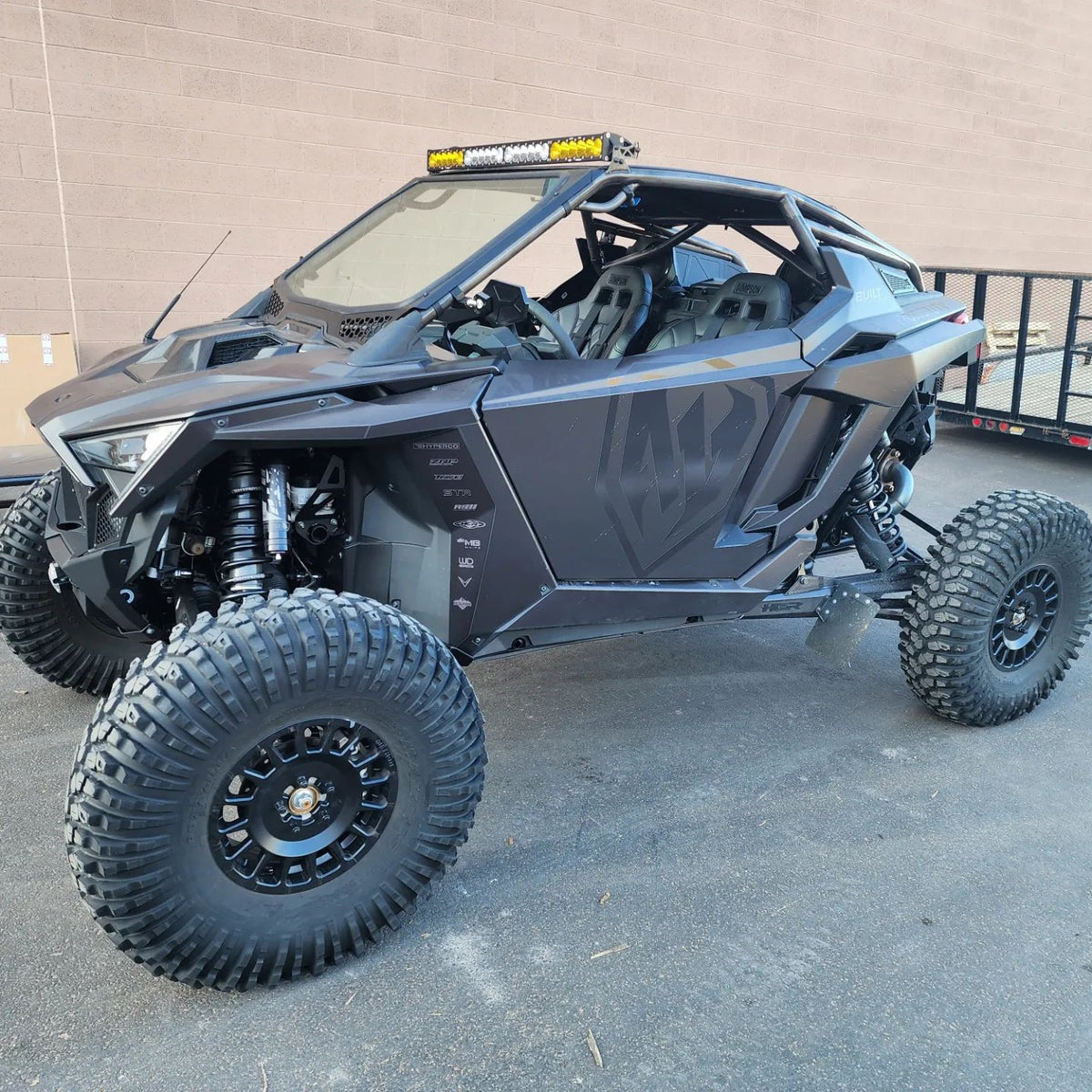 Moto Armor Pro R / Turbo R / Pro XP Full Glass Windshield – Voodoo