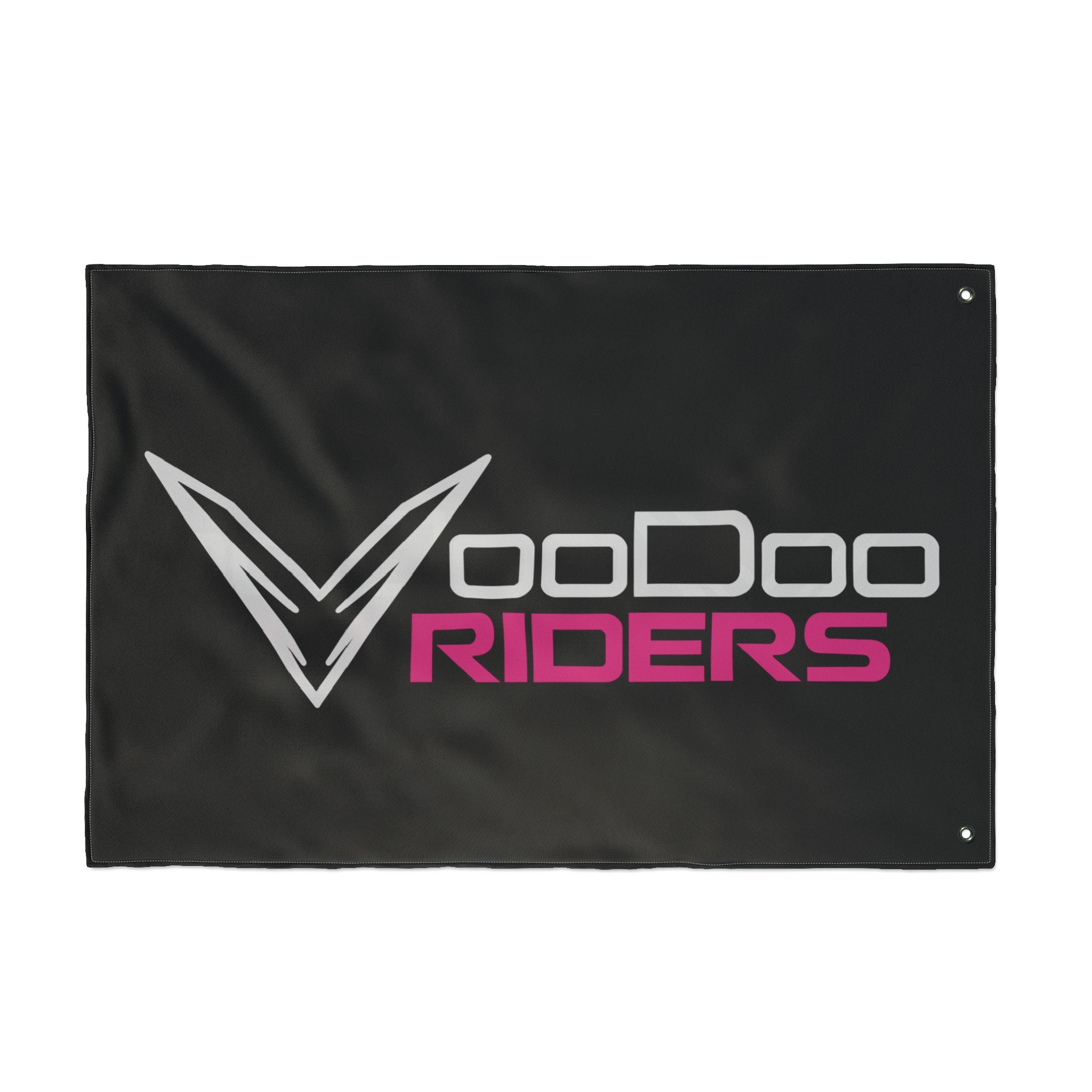 VooDoo Riders Flag - Fuchsia