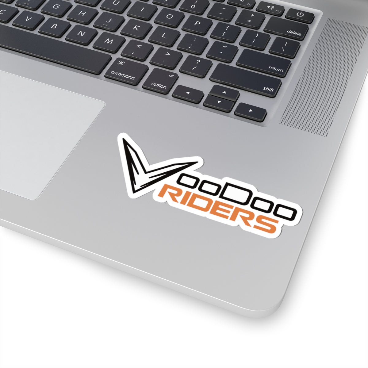 VooDoo Riders Kiss-Cut Sticker — Motorcycle Club Logo Decal
