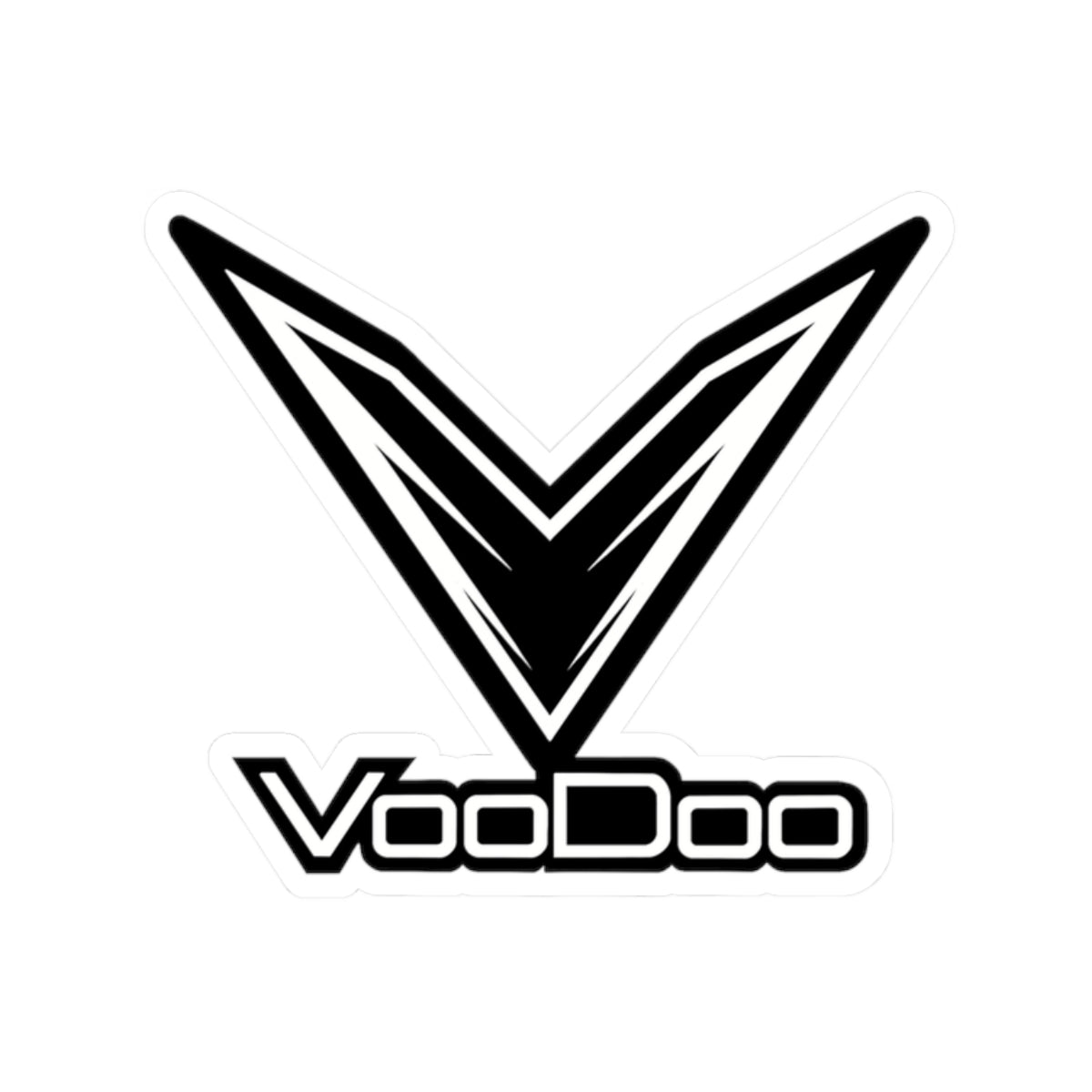 VooDoo Logo Kiss-Cut Sticker
