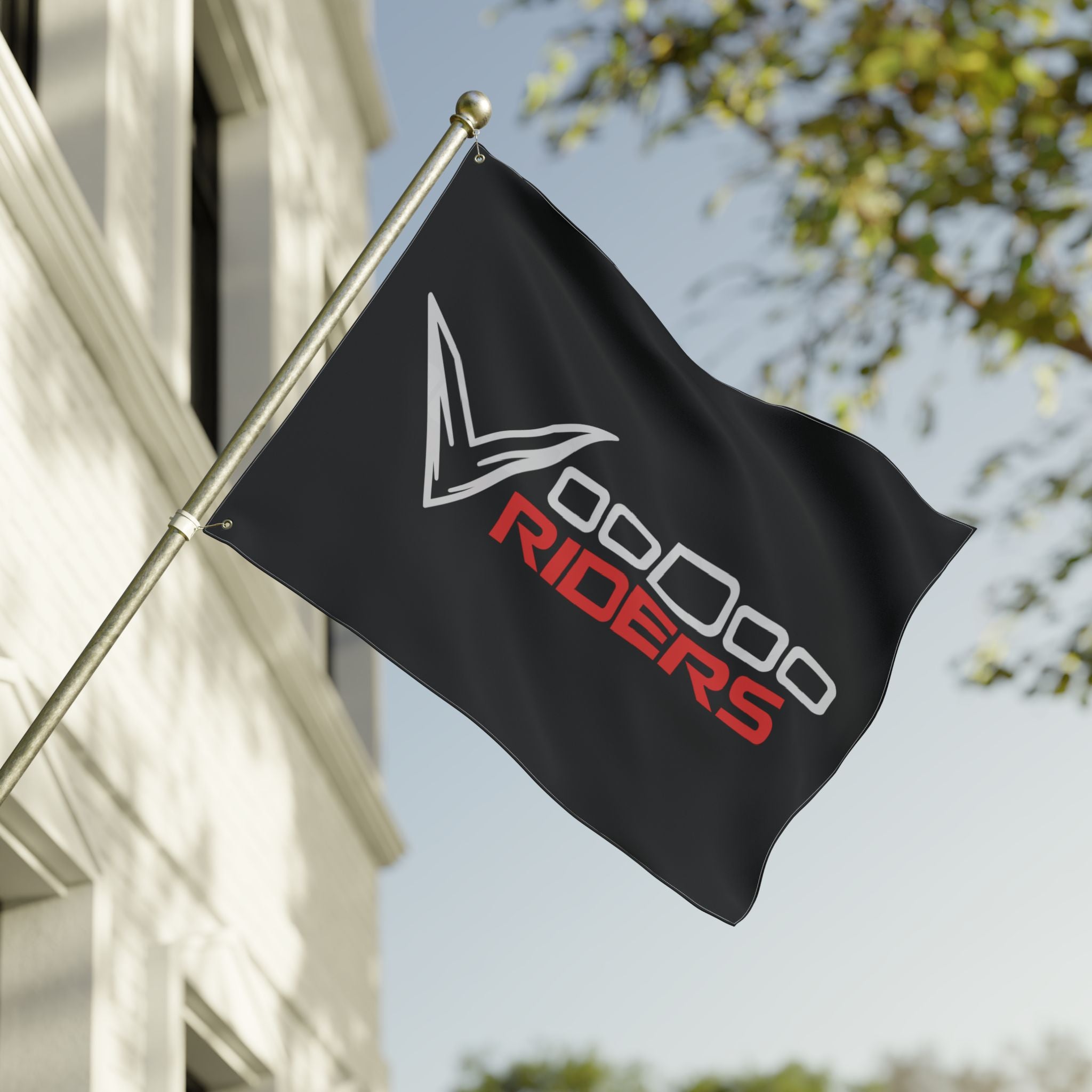 VooDoo Riders Flag - Red