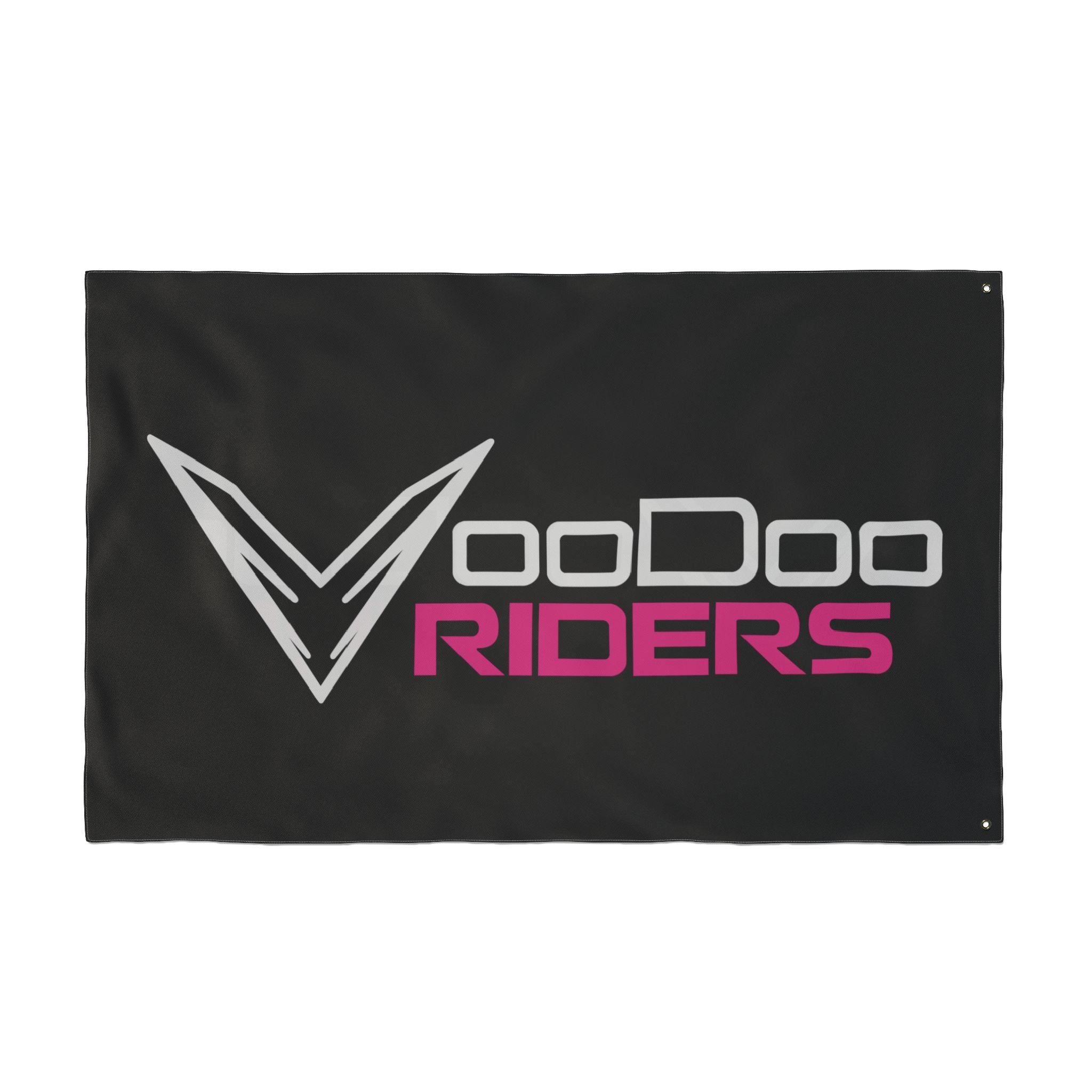 VooDoo Riders Flag - Fuchsia