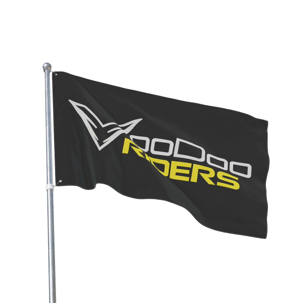 VooDoo Riders Flag - Lime