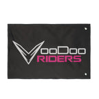 VooDoo Riders Flag - Fuchsia