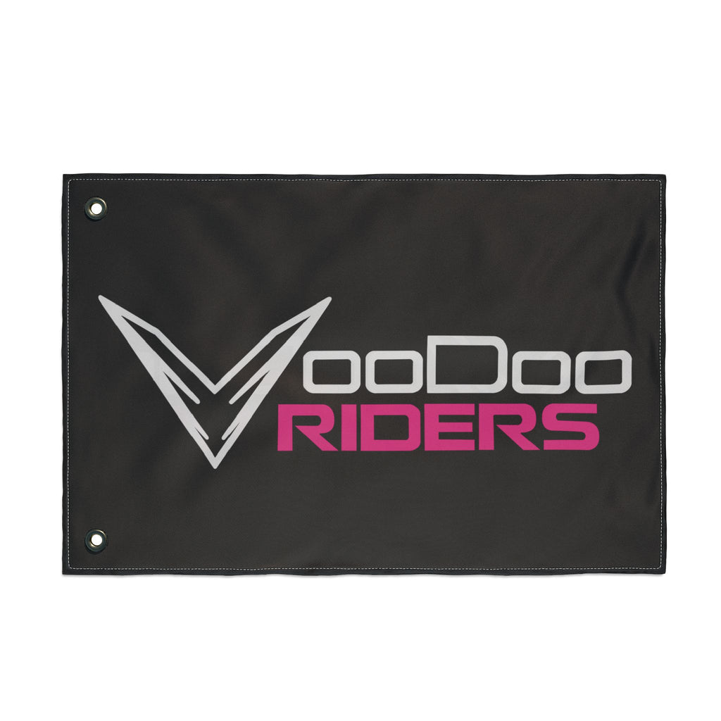 VooDoo Riders Flag - Fuchsia