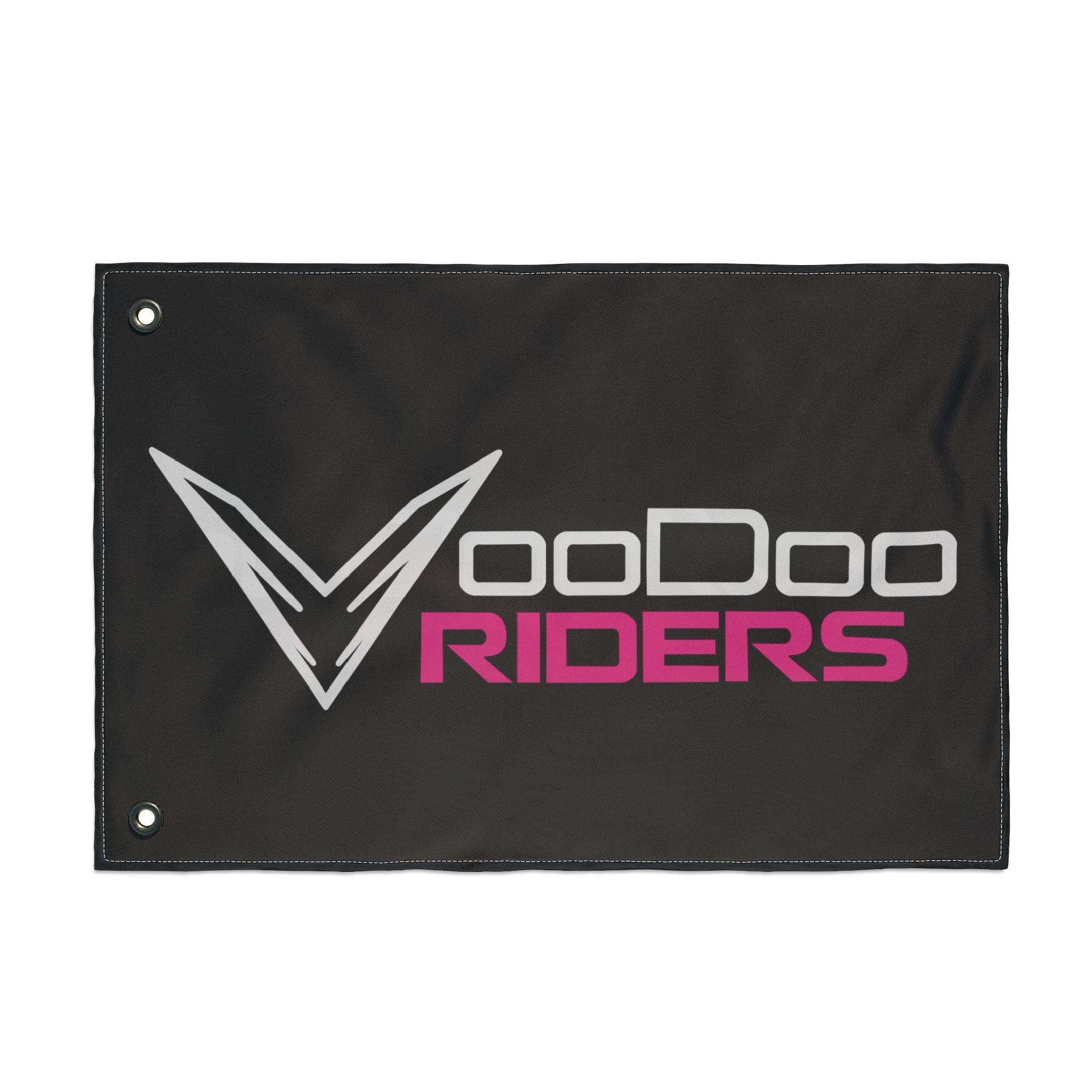 VooDoo Riders Flag - Fuchsia