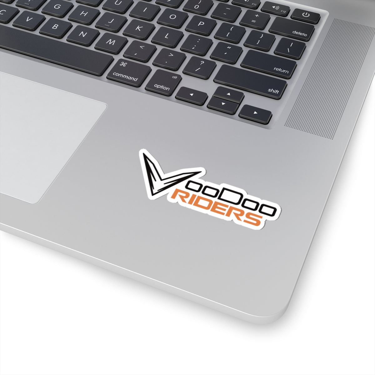 VooDoo Riders Kiss-Cut Sticker — Motorcycle Club Logo Decal