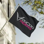 VooDoo Riders Flag - Fuchsia