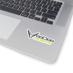 VooDoo Riders Logo Sticker — Kiss-Cut Motorcycle-Decal for Helmets, Laptops & Bikes