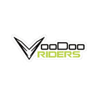 VooDoo Riders Logo Sticker — Kiss-Cut Motorcycle-Decal for Helmets, Laptops & Bikes