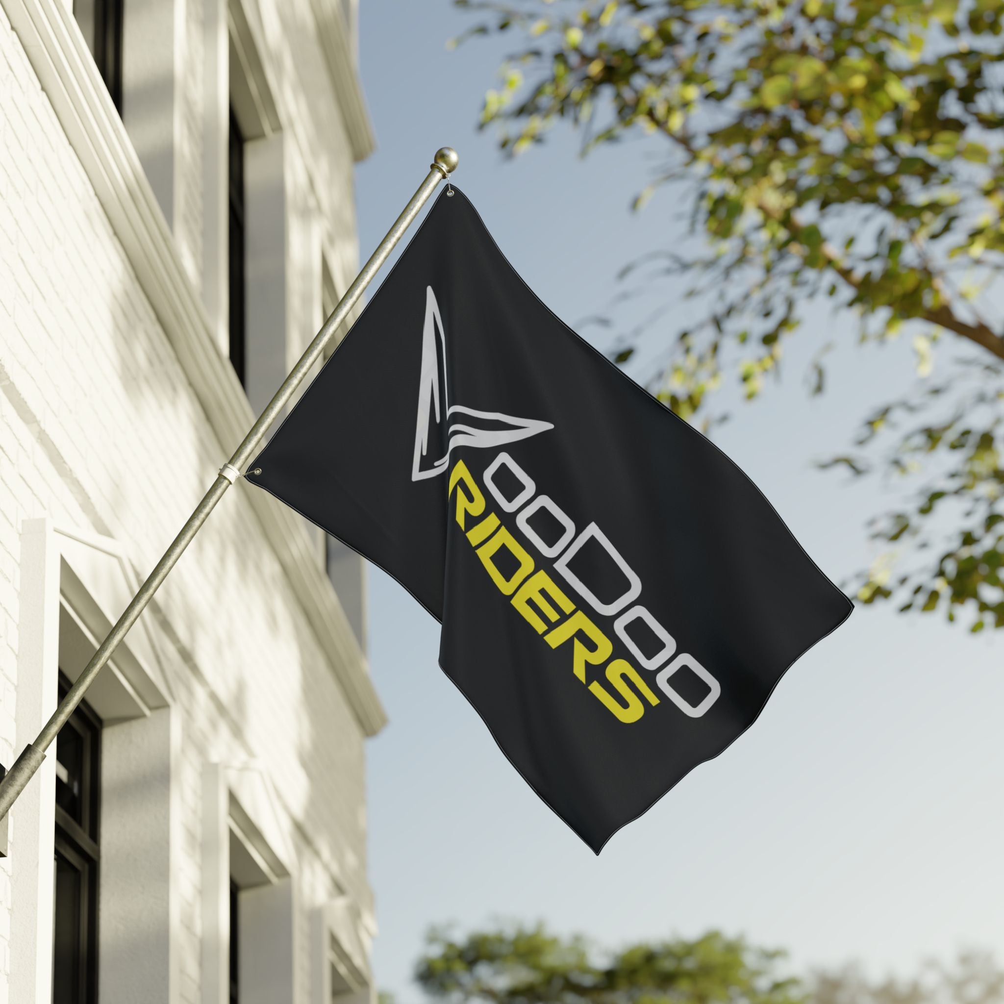 VooDoo Riders Flag - Lime