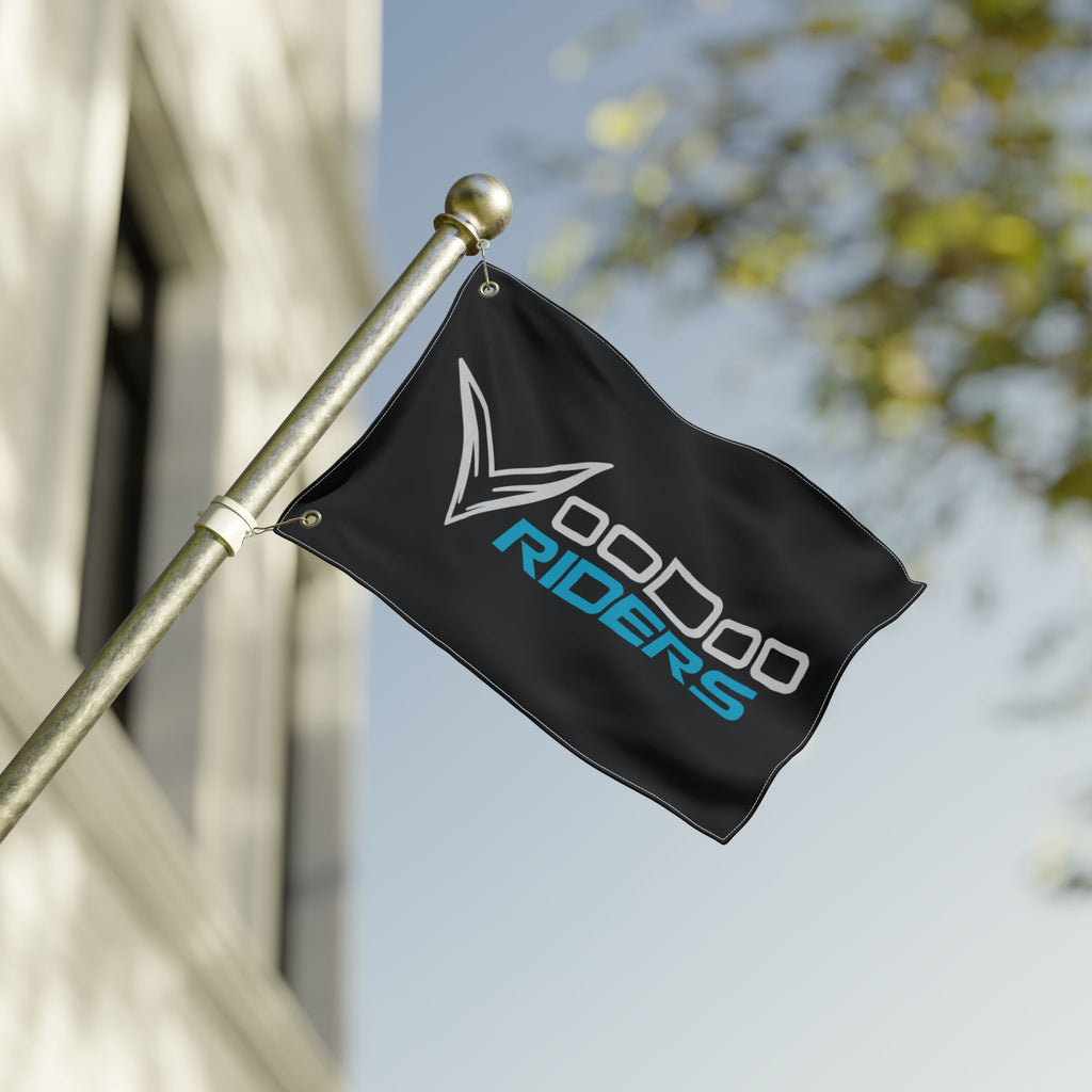 VooDoo Riders Flag - Blue