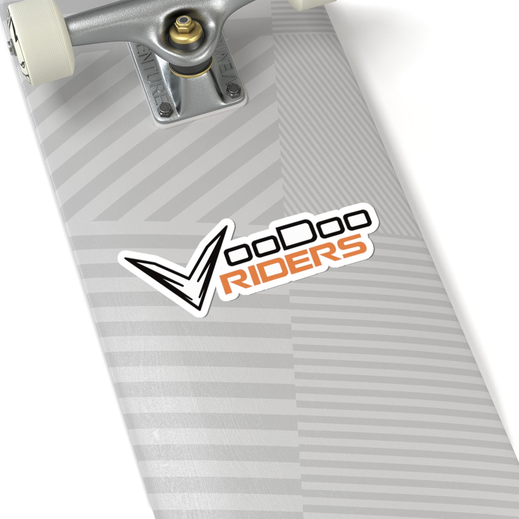 VooDoo Riders Kiss-Cut Sticker — Motorcycle Club Logo Decal