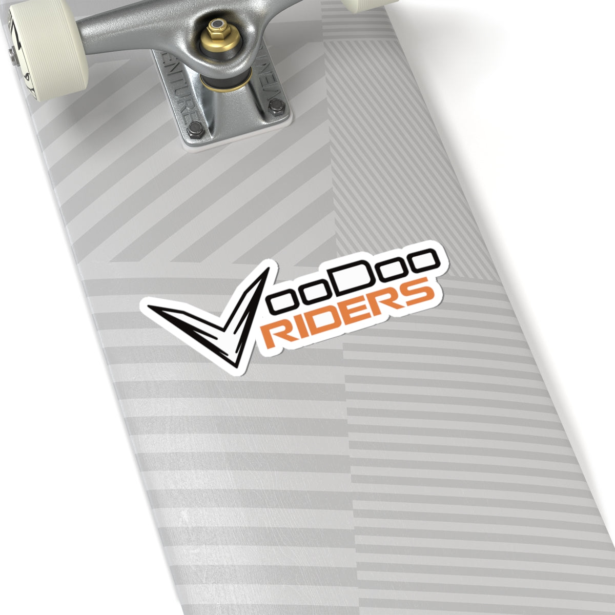 VooDoo Riders Kiss-Cut Sticker — Motorcycle Club Logo Decal