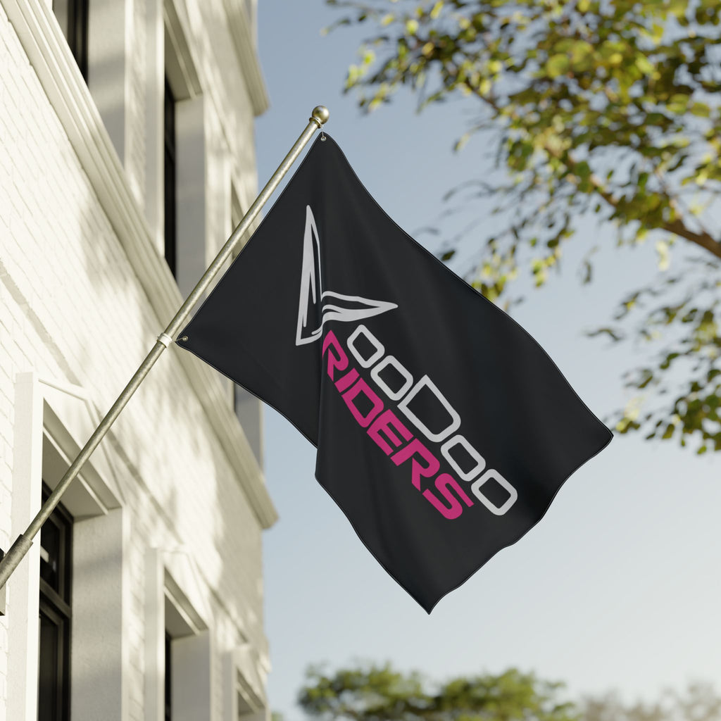 VooDoo Riders Flag - Fuchsia