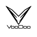 VooDoo Logo Kiss-Cut Sticker — Black & White Laptop Decal