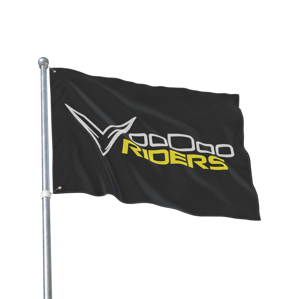 VooDoo Riders Flag - Lime