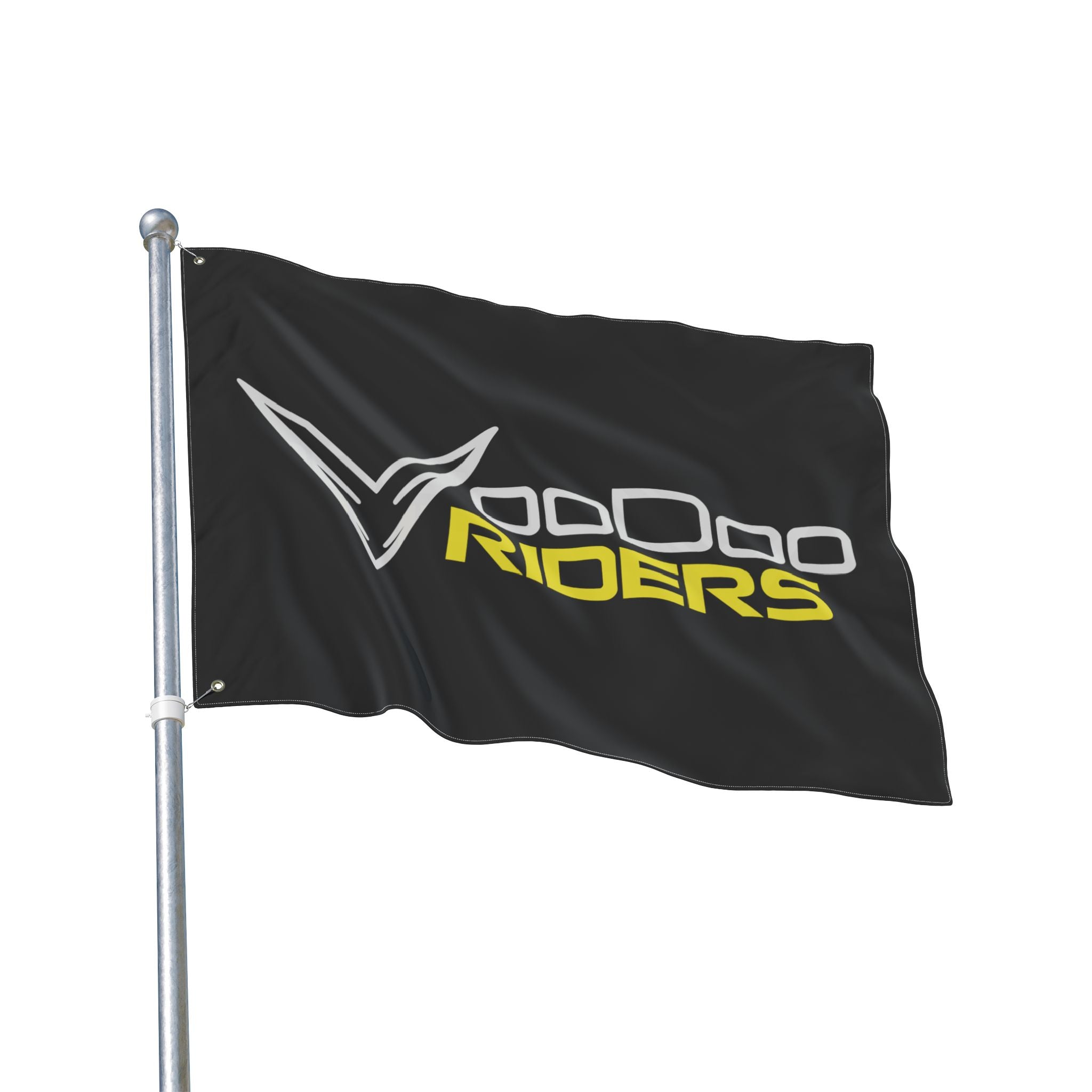 VooDoo Riders Flag - Lime