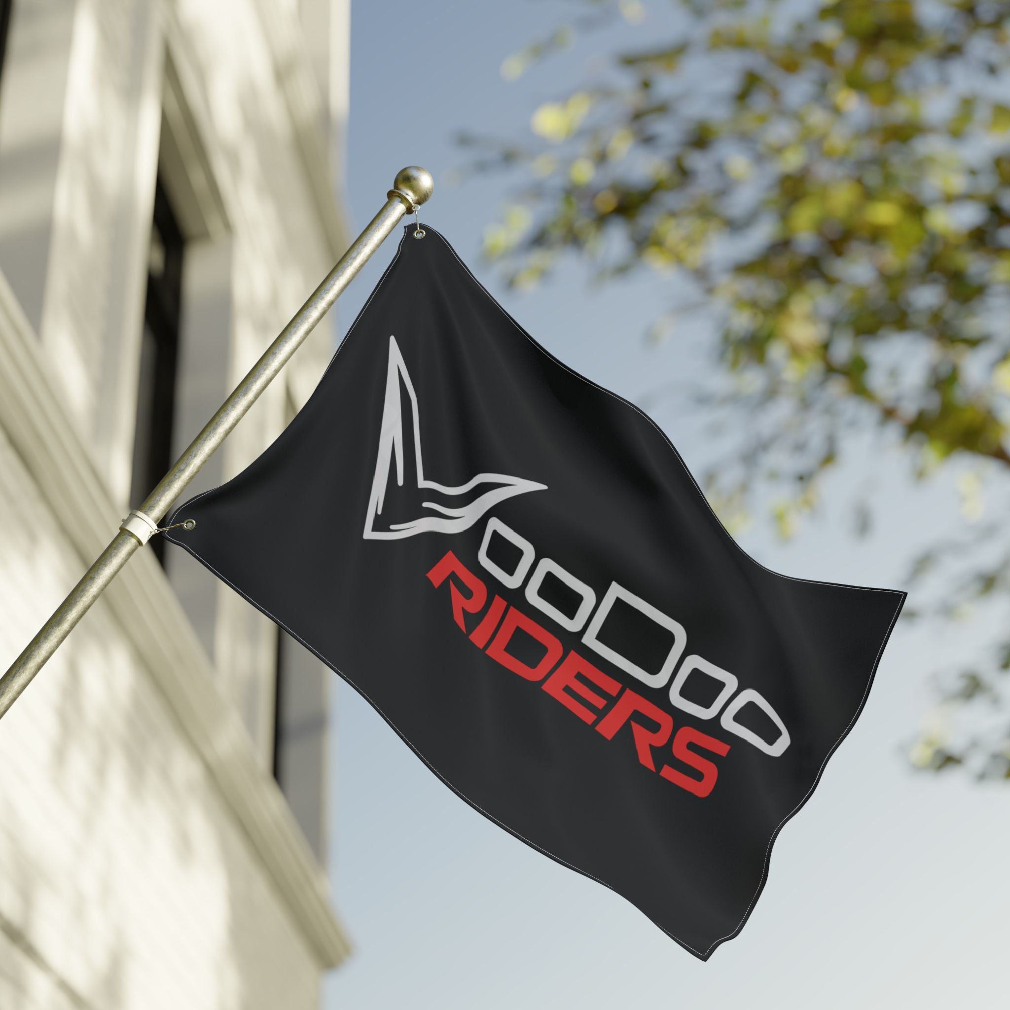 VooDoo Riders Flag - Red