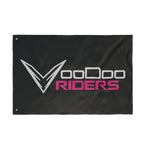VooDoo Riders Flag - Fuchsia
