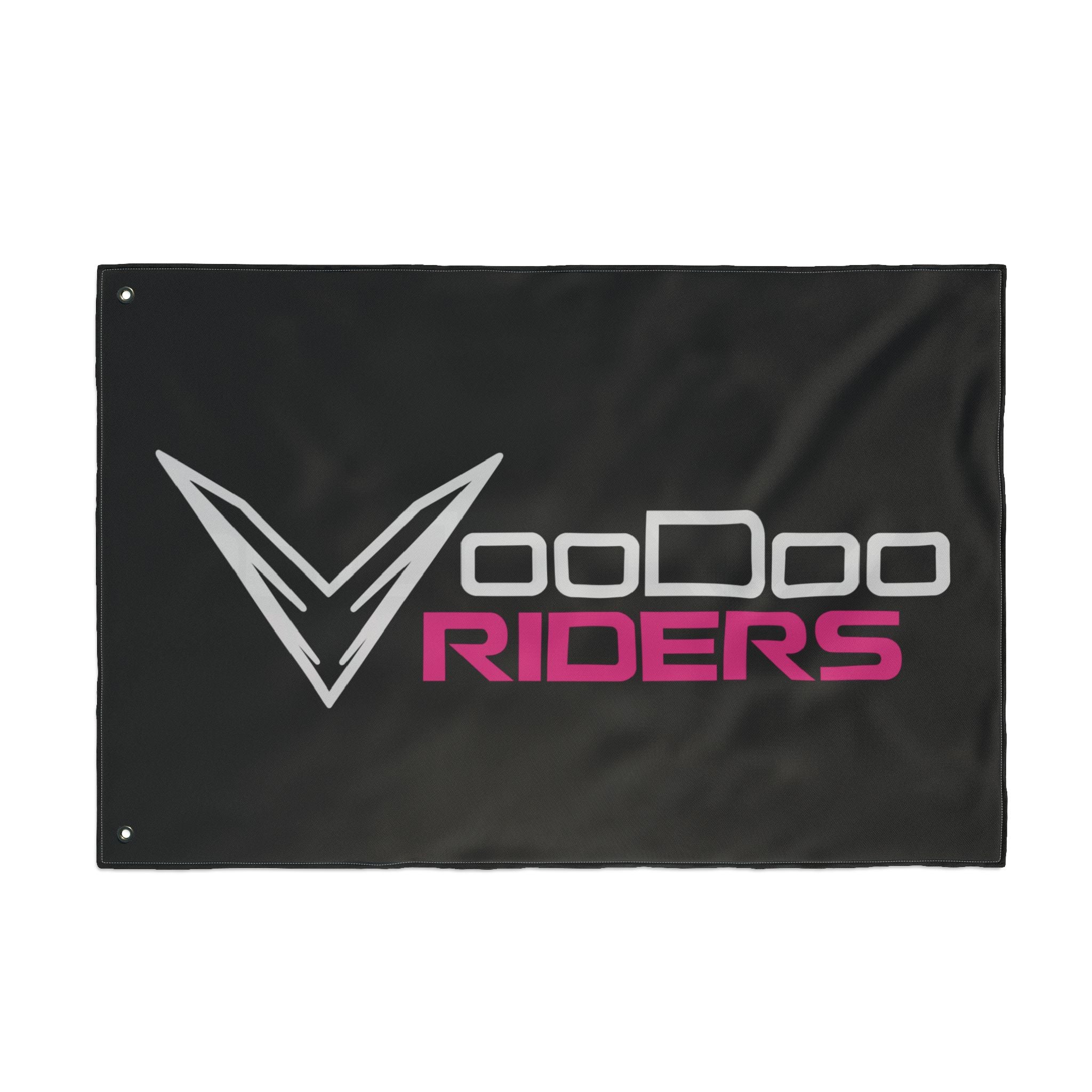 VooDoo Riders Flag - Fuchsia