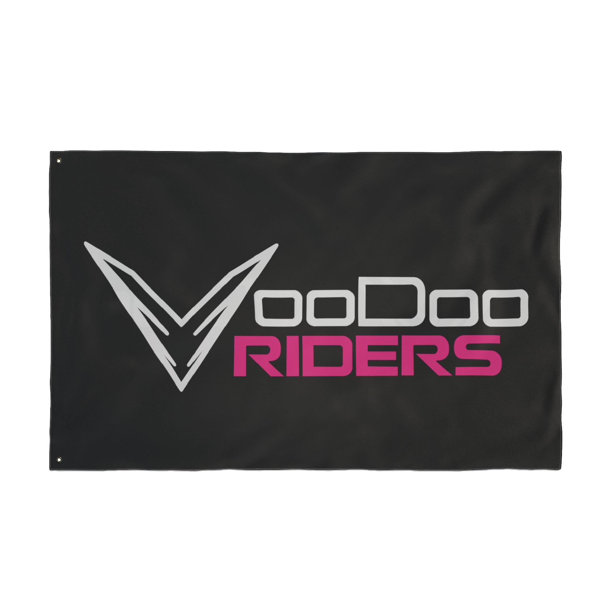 VooDoo Riders Flag - Fuchsia