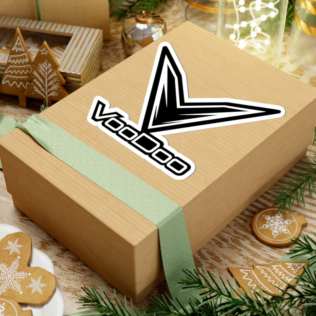 VooDoo Logo Kiss-Cut Sticker