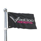 VooDoo Riders Flag - Fuchsia