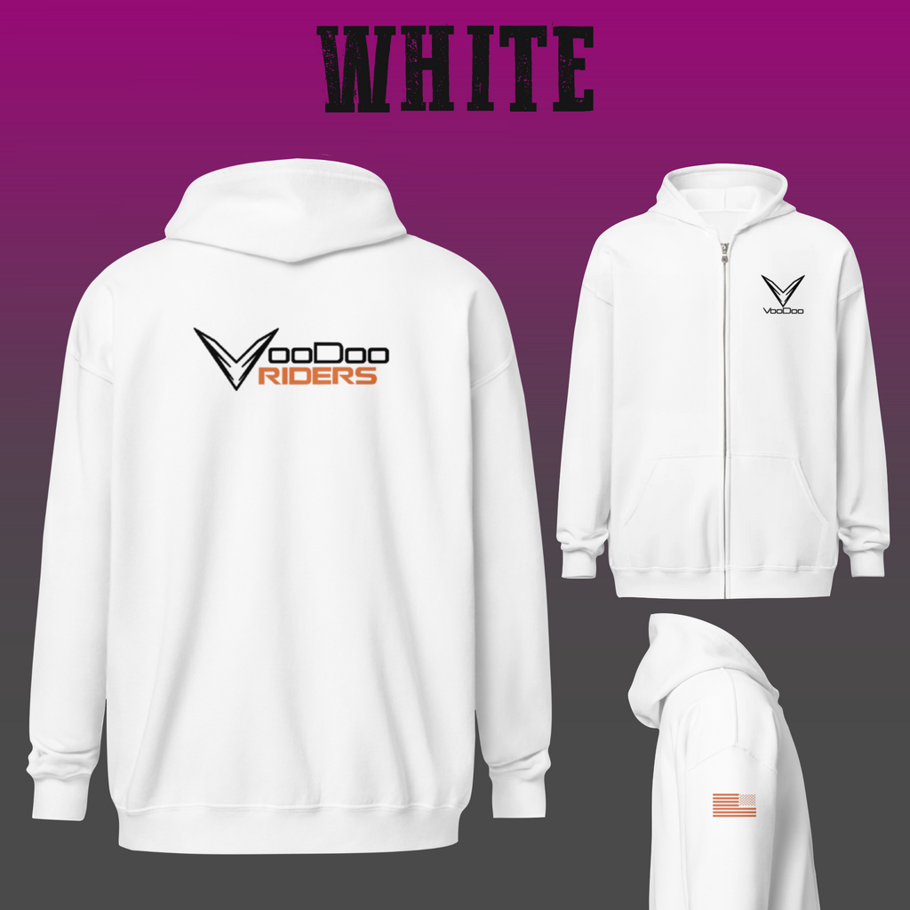 VooDoo Riders Full Zip Hoodie - Unisex