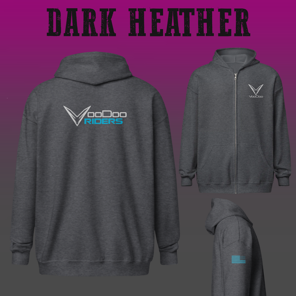 VooDoo Riders Full Zip Hoodie - Unisex