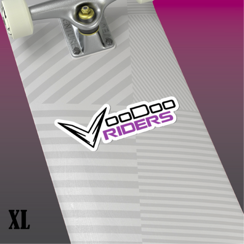 VooDoo Riders Sticker - Purple