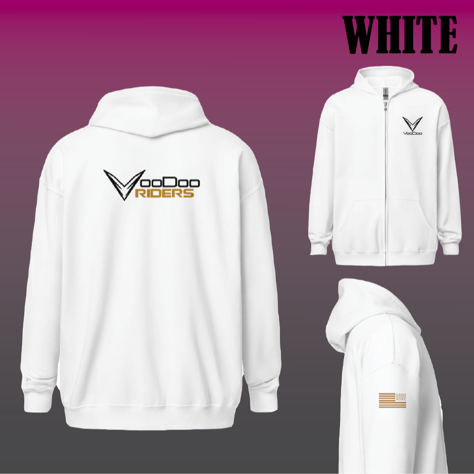 VooDoo Riders Full Zip Hoodie - Unisex