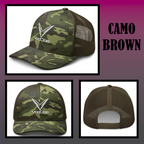 Camo Trucker Hat - Embroidered