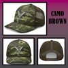 Camo Trucker Hat - Embroidered