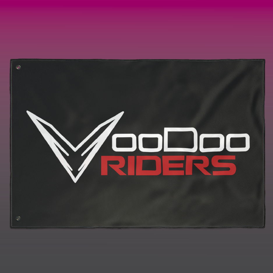 VooDoo Riders Flag - Red