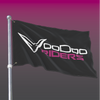 VooDoo Riders Flag - Fuchsia