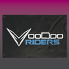 VooDoo Riders Flag - Blue