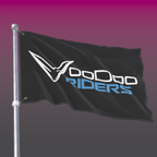 VooDoo Riders Flag - Blue