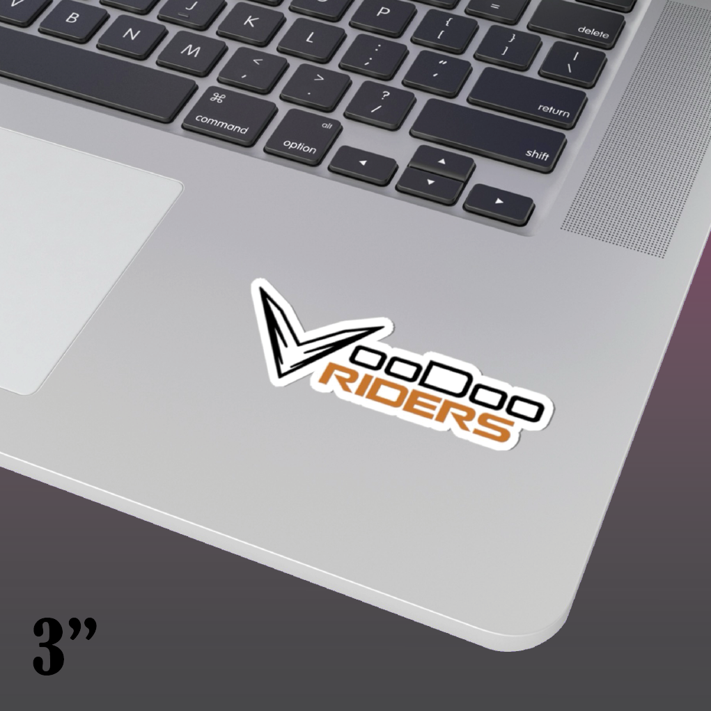 VooDoo Riders Sticker - Orange