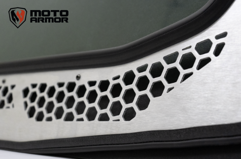 Moto Armor KRX Full Glass Windshield