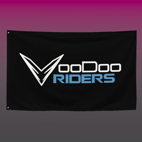VooDoo Riders Flag - Blue