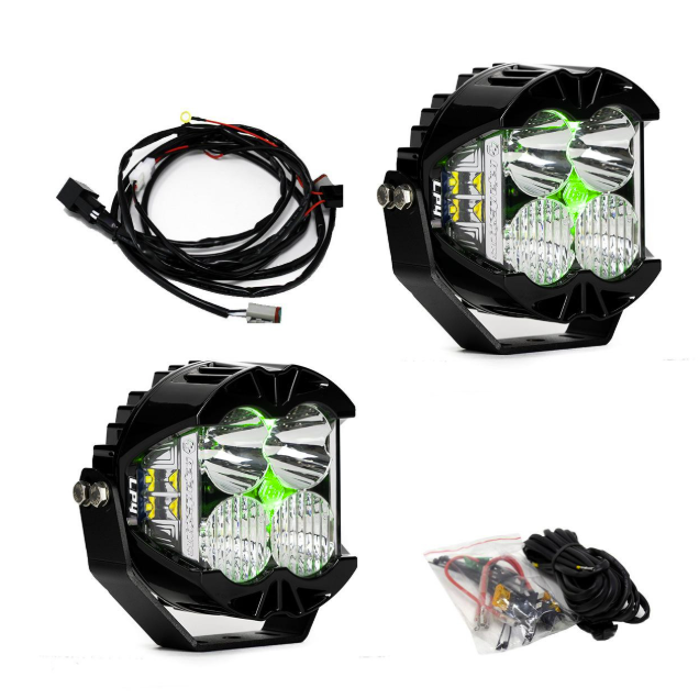 LP4 Pro LED Auxiliary Light Pod Pair - Universal