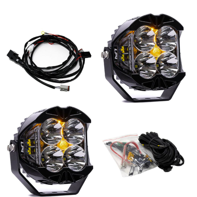 LP4 Pro LED Auxiliary Light Pod Pair - Universal