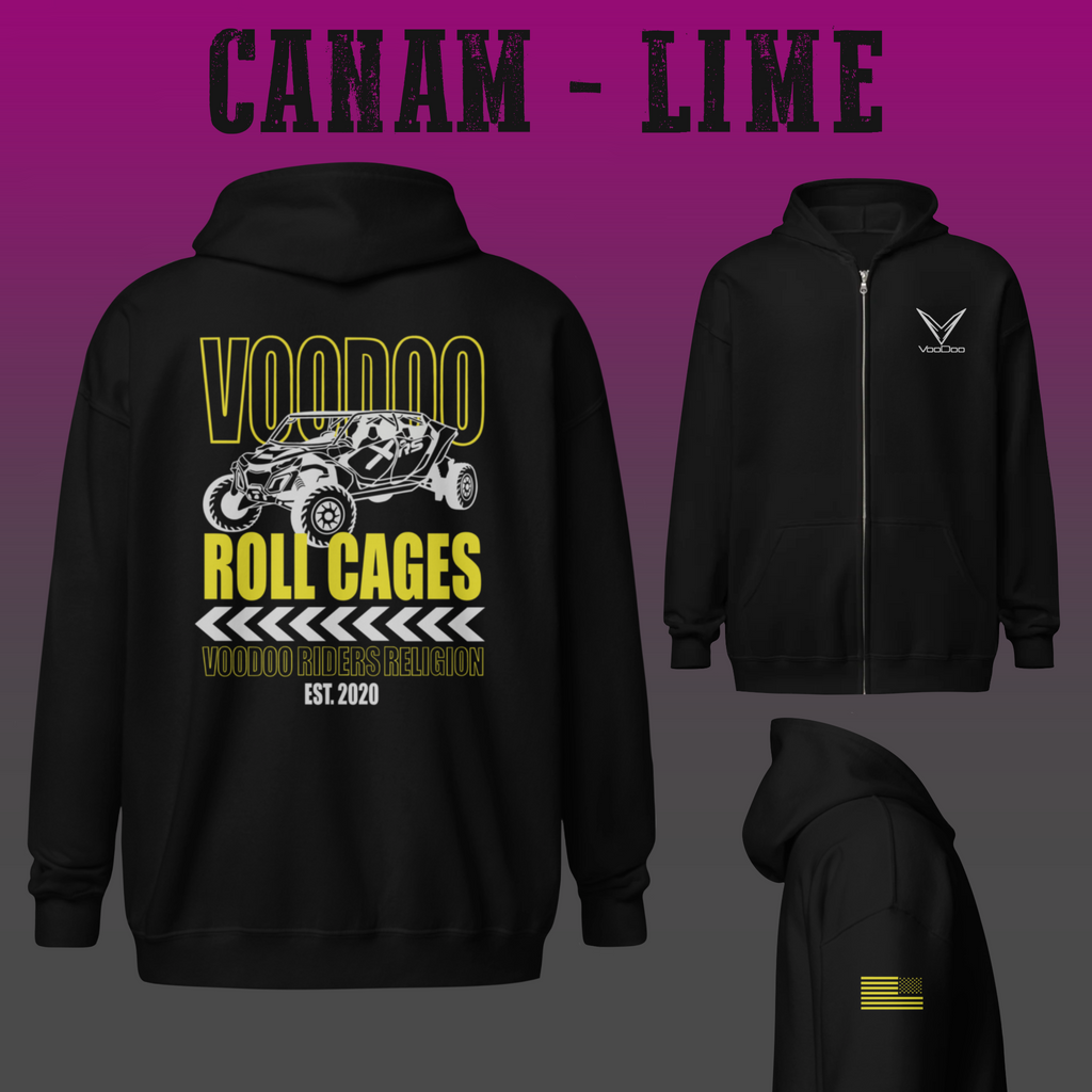Voodoo Full Zip Hoodie - Unisex