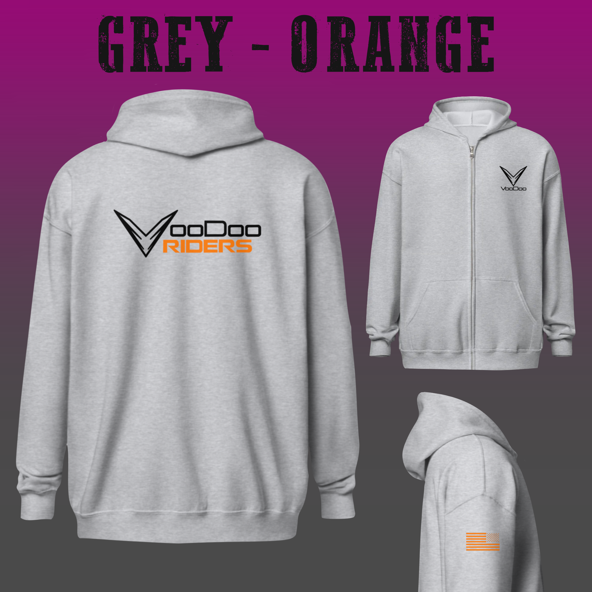 Voodoo Full Zip Hoodie - Unisex