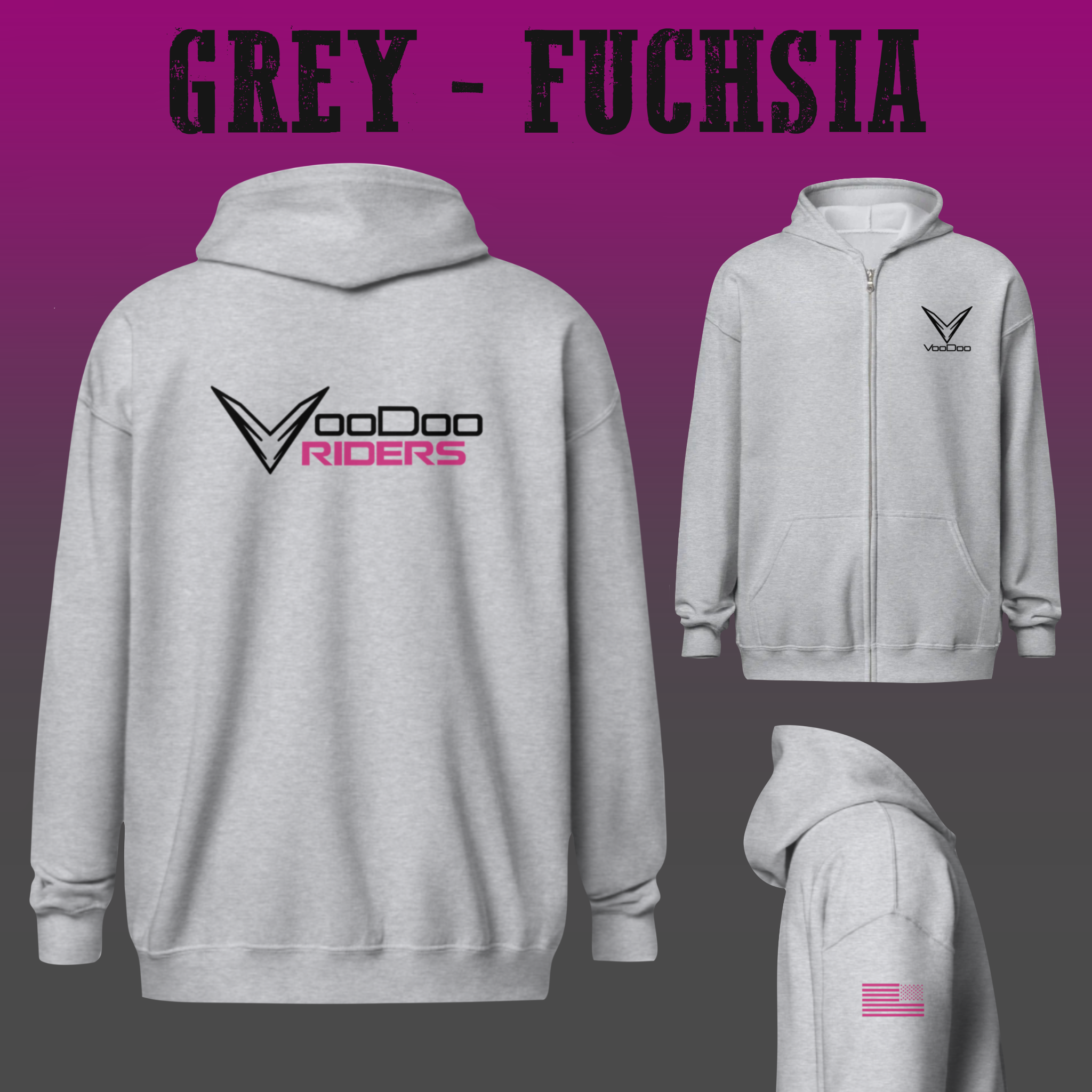 Voodoo Full Zip Hoodie - Unisex