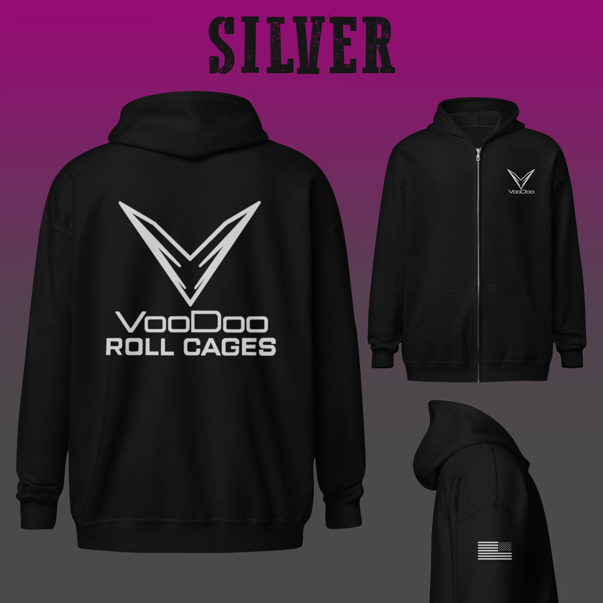 Voodoo Full Zip Hoodie - Unisex