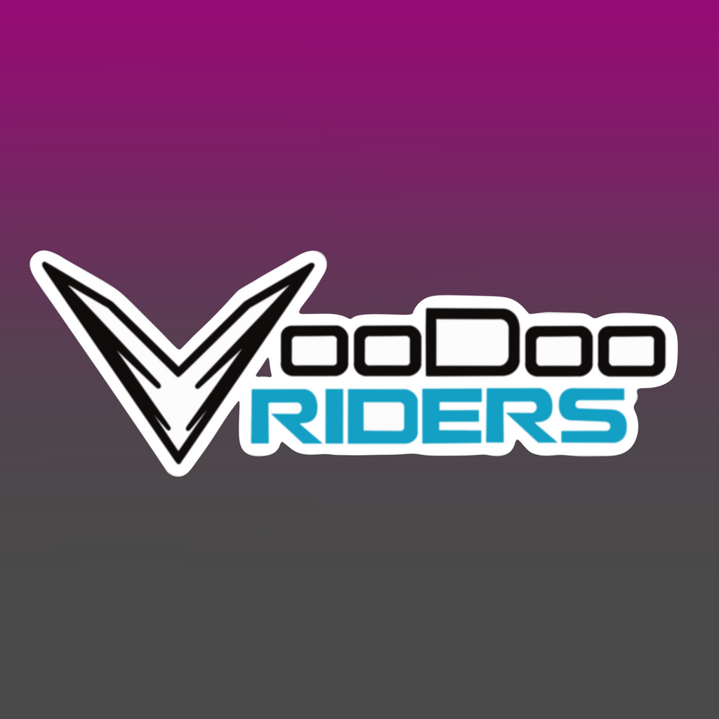 Voodoo Riders - Die Cut Sticker