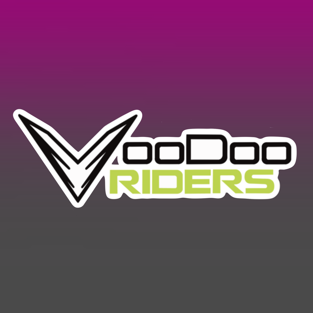 Voodoo Riders - Die Cut Sticker